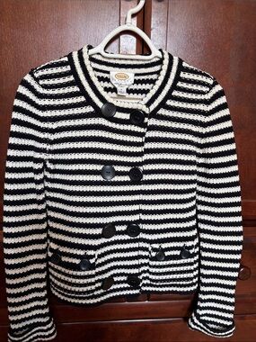 3 cardigans size small petite cotton and wool